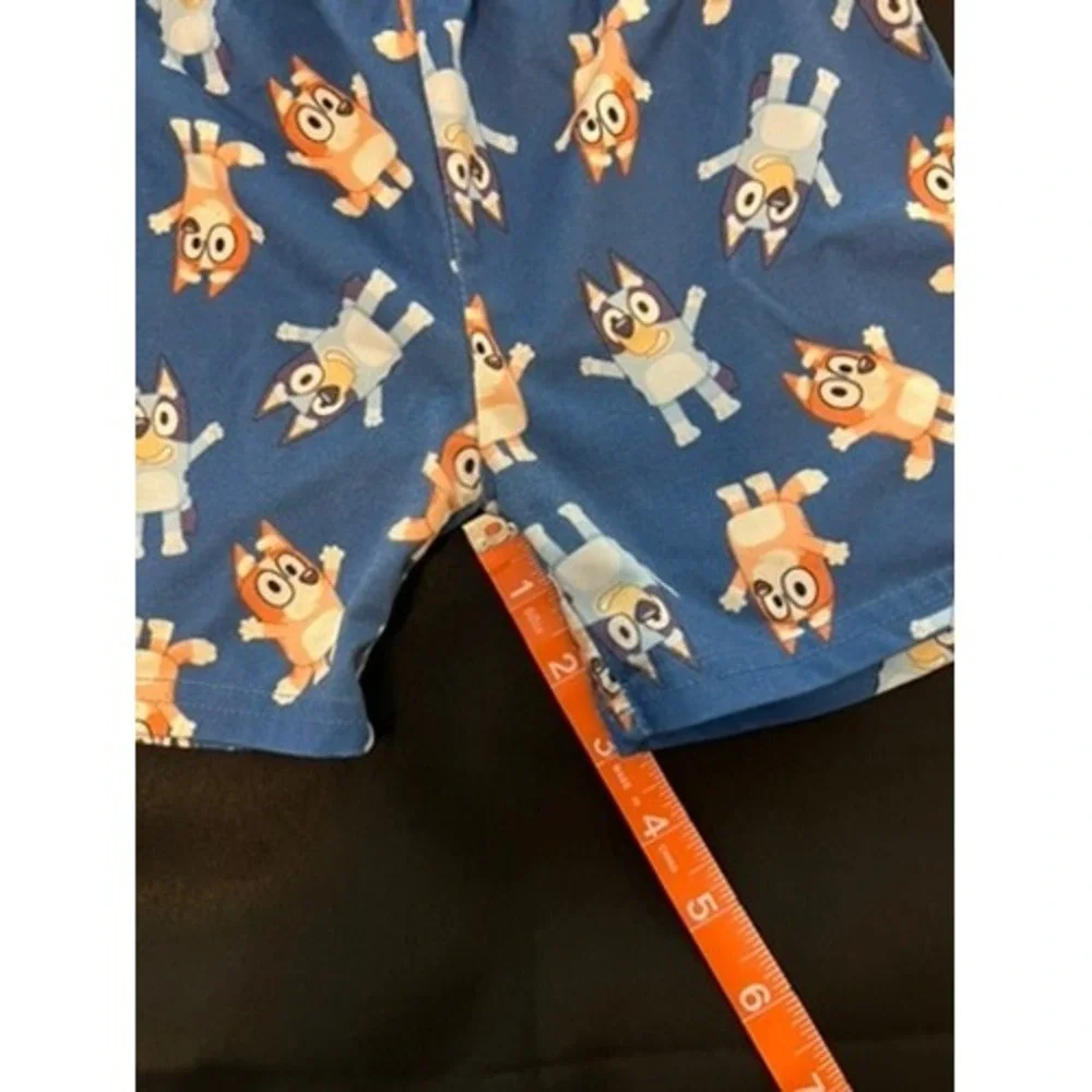 Bluey Bingo Sleepy Time Pajama‎ Set Boys Girls Blue Grey Shorts Tee 2PC
